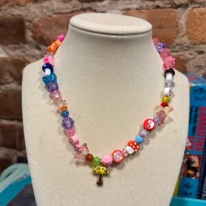 YELLOW MUSHROOM EYE CANDY CHAIN